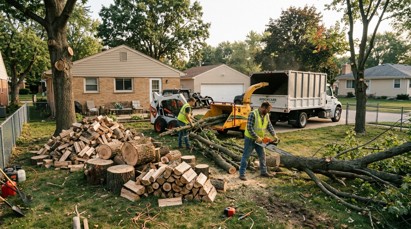 Wood removal services moncton